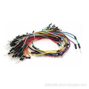 Arduino Breadboard Jumper Wires Male To Male , Flexible Bre